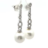 Earrings Ultima Edizione Woman in Silver Madreperla artificiale in bioresina OAO6560 - OAO6560